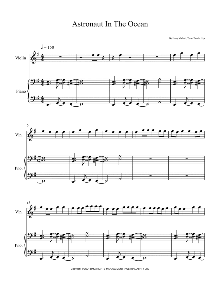 Masked Wolf (arr. André Laitano)
