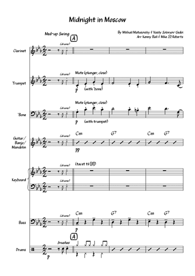 Midnight In Moscow (arr. Mike J.D. Roberts)