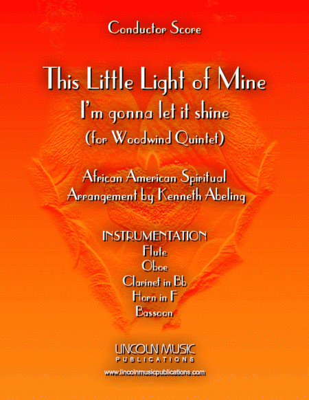 This Little light of Mine (for Woodwind Quintet) (arr. Kenneth Abeling)