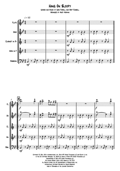 Hang On Sloopy (arr. Andy Norman)
