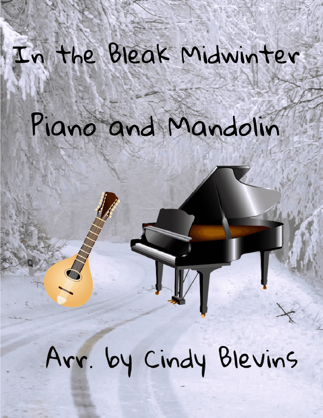 In the Bleak Midwinter, for Piano and Mandolin (arr. Cindy Blevins)
