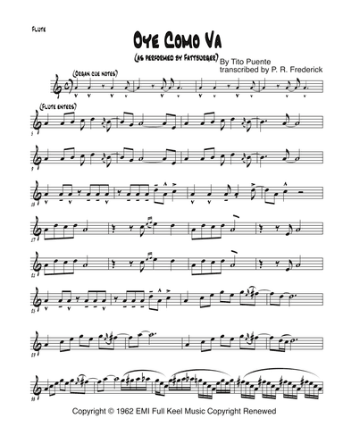 Oye Como Va (arr. P. R. Frederick)