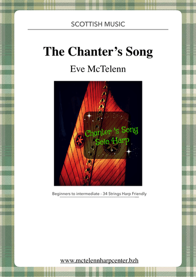 Chanter's Song - intermediate & 34 String Harp | McTelenn Harp Center (arr. Eve McTelenn)