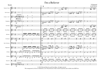 I'm A Believer (arr. K Davies)