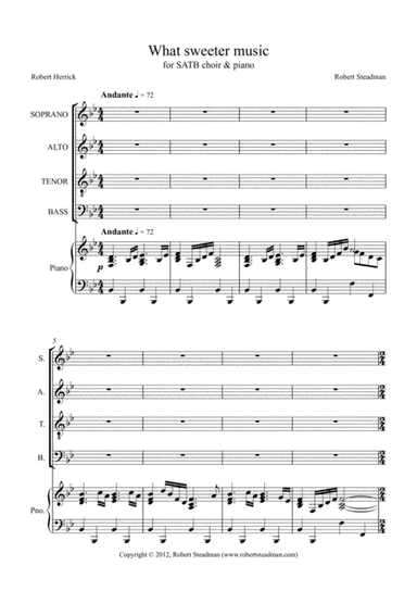 What Sweeter Music