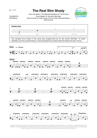 The Real Slim Shady (arr. Will Beavis)