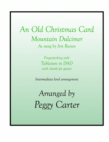Old Christmas Card (arr. Peggy Carter)