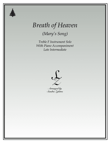 Breath Of Heaven (Mary's Song) (arr. Sandra Zylstra)