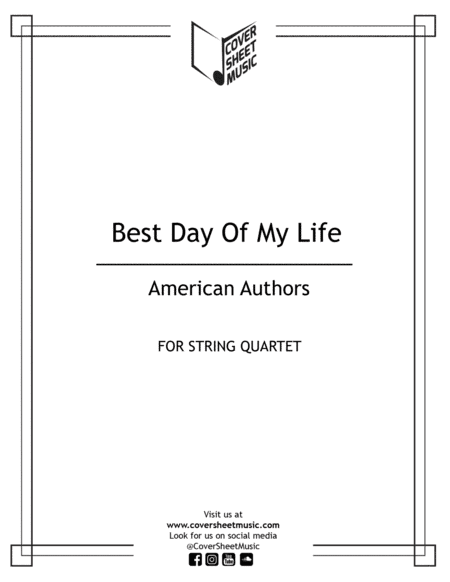 Best Day Of My Life (arr. Jose Quintana)