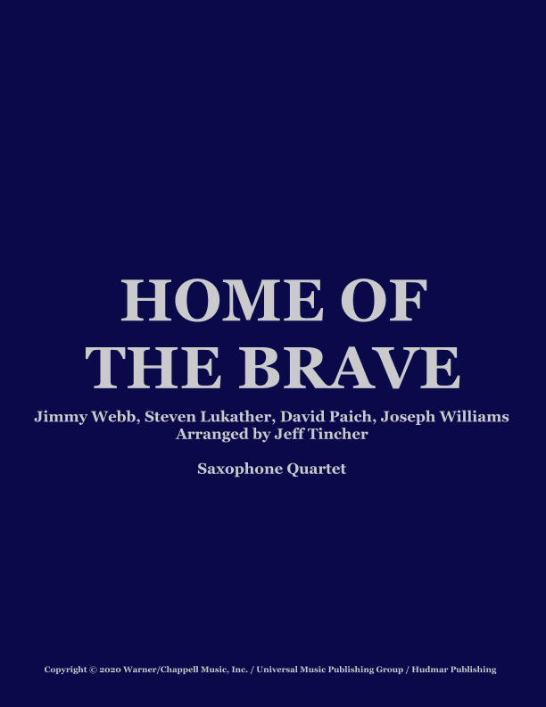 Home Of The Brave (arr. Jeff Tincher)