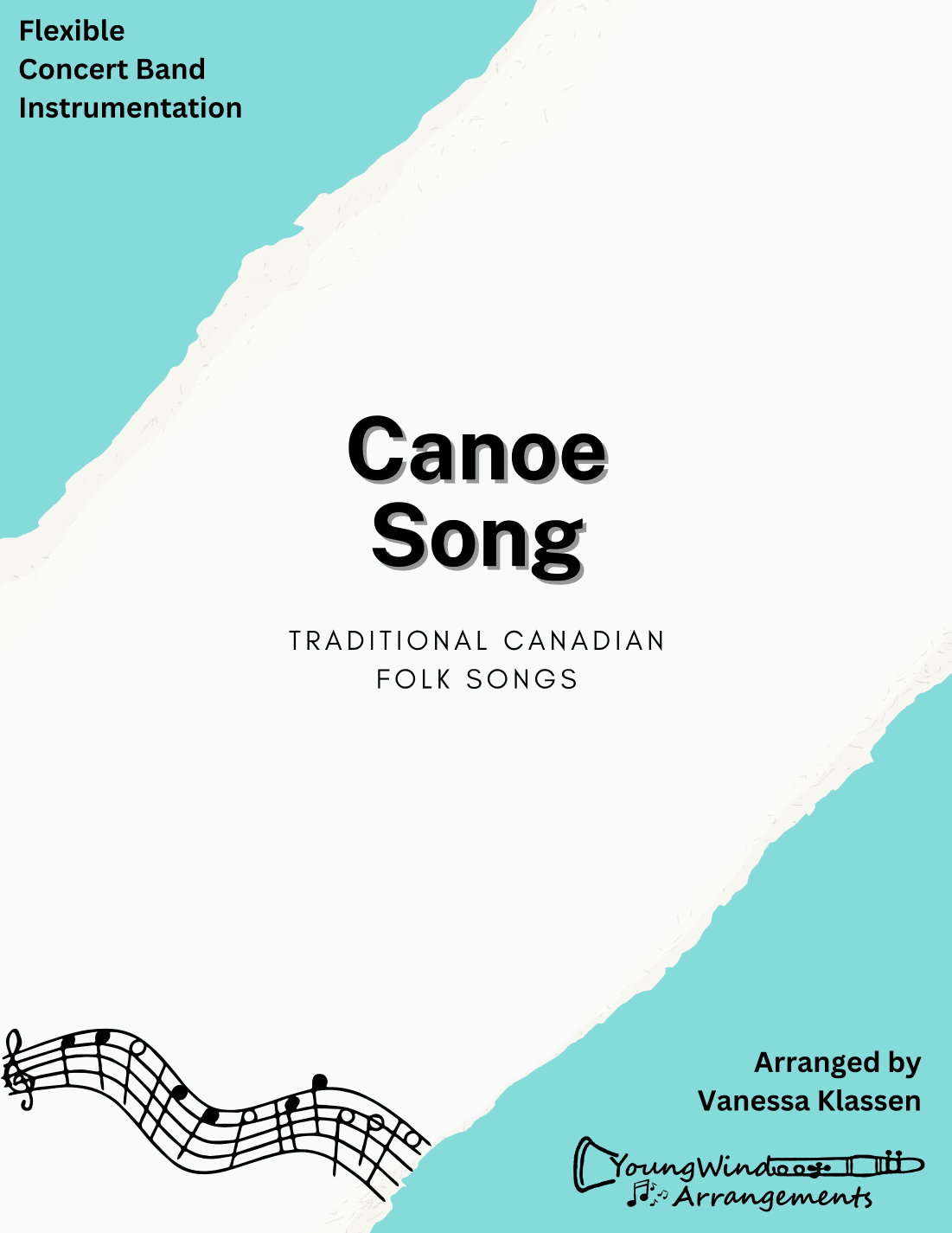 Canoe Song for Flexible Beginning Band (arr. Vanessa Klassen)