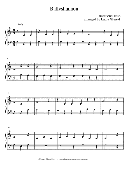 Ballyshannon (arr. Laura Glassel)