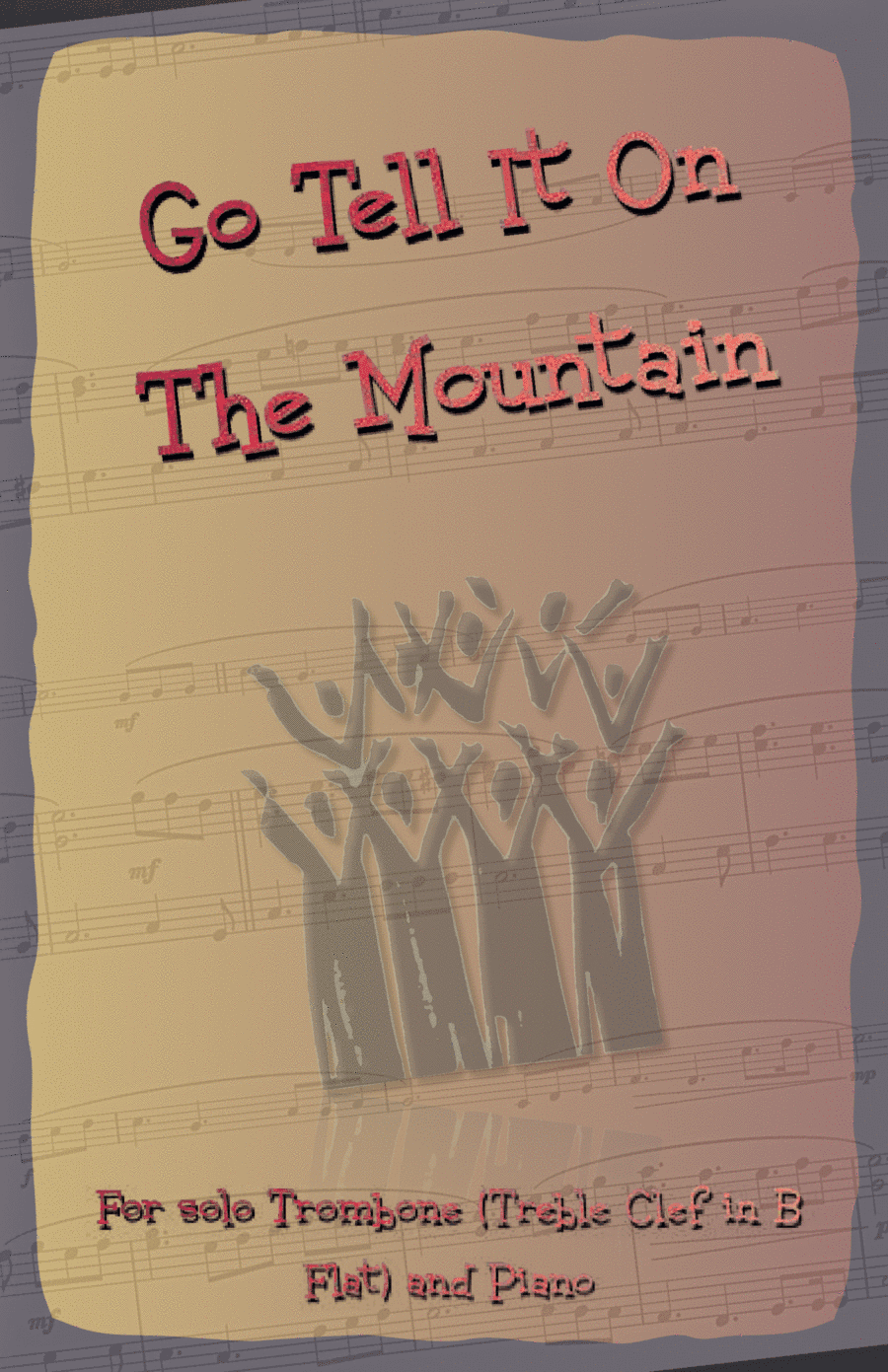 Go Tell It On The Mountain, Gospel Song for Trombone (Treble Clef in B Flat) and Piano (arr. David McKeown)