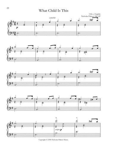 What Child is This - Greensleeves (arr. Nicholas Palmer)