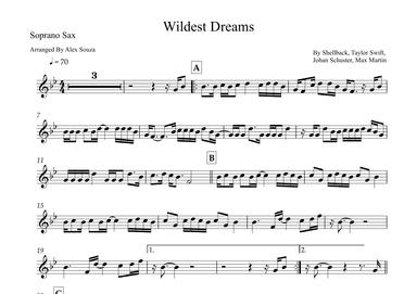 Wildest Dreams (arr. Alex Souza)