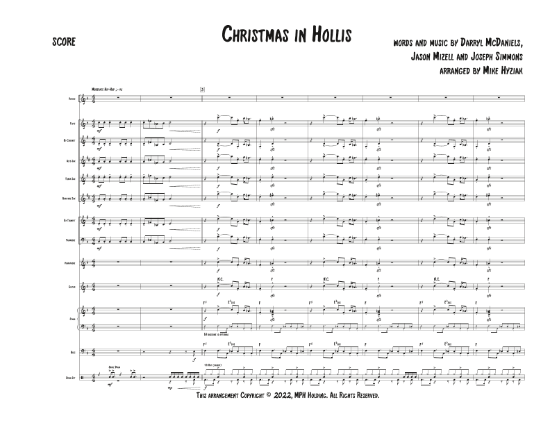 Christmas In Hollis (arr. Mike Hyziak)