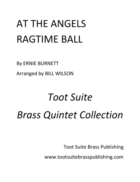At the Angels Ragtime Ball (arr. Bill Wilson)