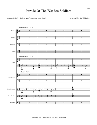 Parade Of The Wooden Soldiers (arr. David Maddux)