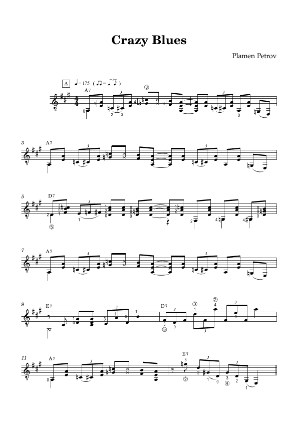 Crazy Blues