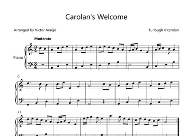 Carolan's Welcome (arr. Victor Araújo)
