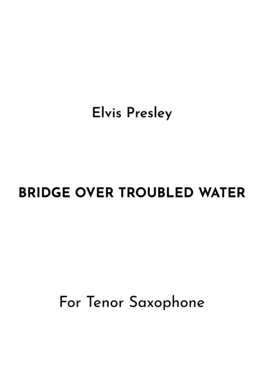 Bridge Over Troubled Water (arr. Jireh J.)