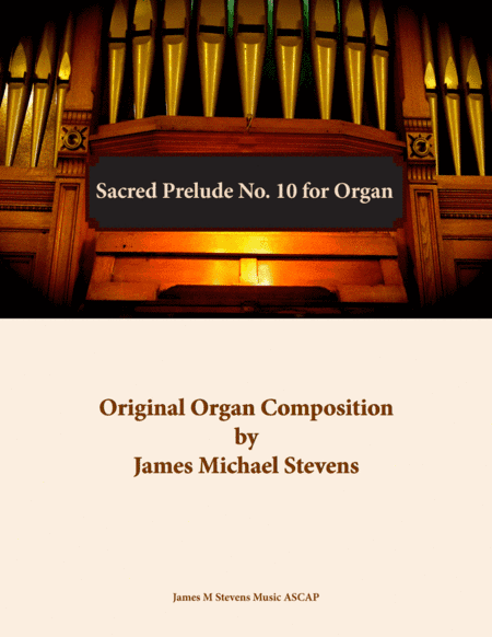 Sacred Prelude No. 10 for Organ in C Minor