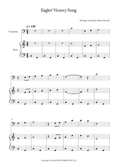 Eagles' Victory Song (arr. Marcony Carvalho)