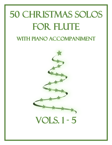50 Christmas Solos for Flute with Piano Accompaniment (arr. B. C. Dockery)