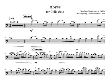 Abyss (arr. Gabrielle Dela Cruz)