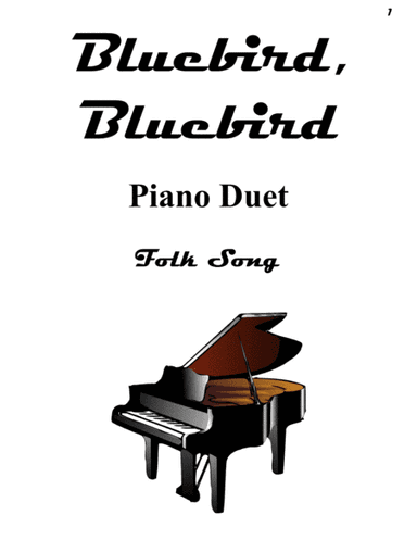 Bluebird, Bluebird (arr. E. Adams)
