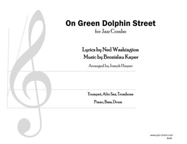 On Green Dolphin Street (arr. Joe Hasper)