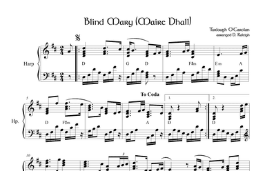Blind Mary (Máire Dhall) (arr. Darren Raleigh)