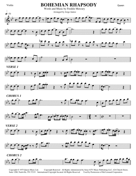 Bohemian Rhapsody (arr. Jorge Juárez)