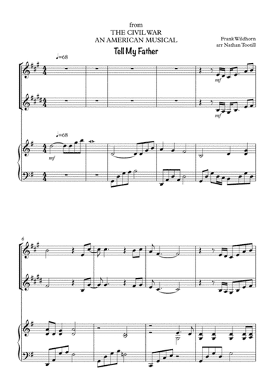 Tell My Father (arr. Nathan Tootill)