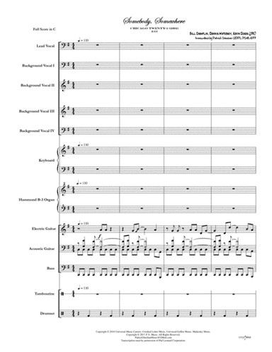 Somebody Somewhere (arr. Patrick Sheehan)