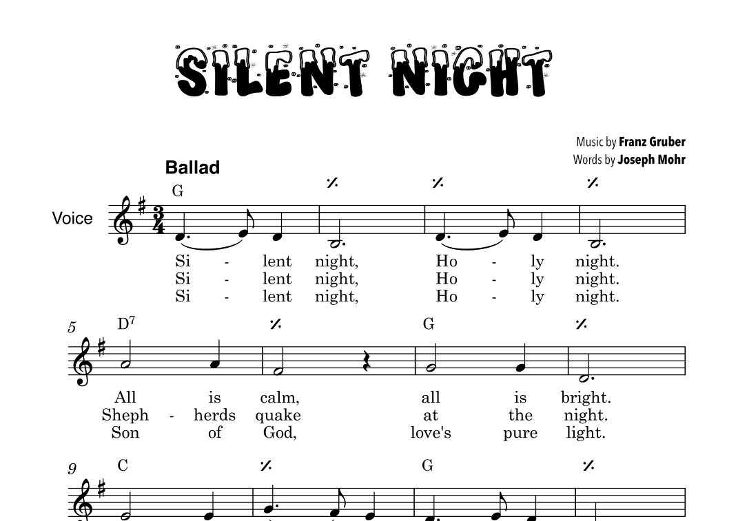Silent Night (arr. Tiago Cordeiro)