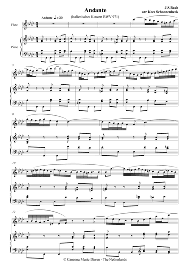 Andante (arr. Kees Schoonenbeek)