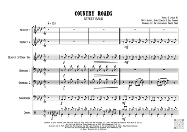 Take Me Home, Country Roads (arr. The Brass Holes Brass Band)