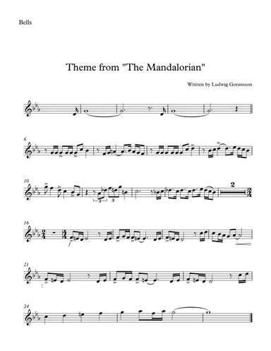 The Mandalorian (arr. SongBird Music)