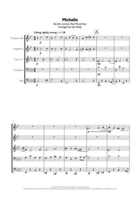 Michelle (arr. Seb Skelly)