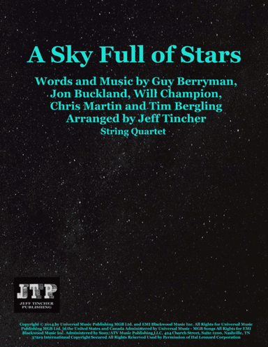 A Sky Full Of Stars (arr. Jeff Tincher)