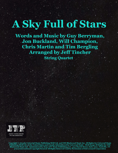 A Sky Full Of Stars (arr. Jeff Tincher)