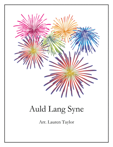 Auld Lang Syne - Easy Piano (arr. Lauren Taylor)