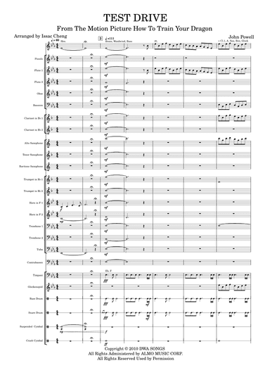 Test Drive (arr. Issac Cheng)