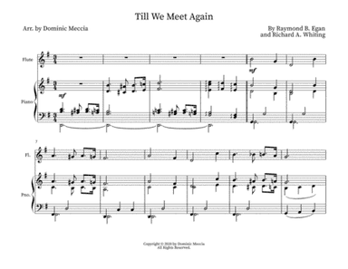 Till We Meet Again (arr. Dominic Meccia)