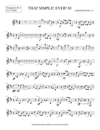 THAT SIMPLE! EVER! 01 - Trumpet in Bb 2