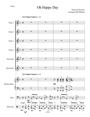 Oh Happy Day (arr. DB Williams)