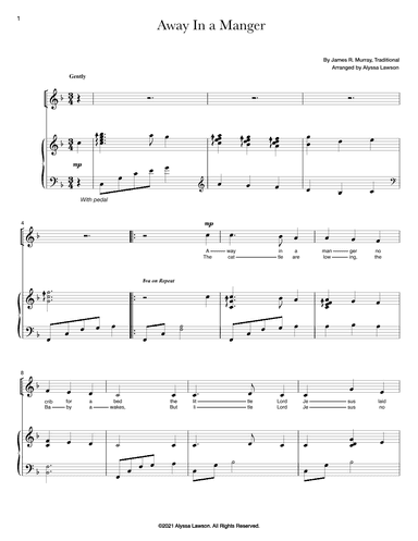 Away In a Manger (arr. Alyssa Lawson)