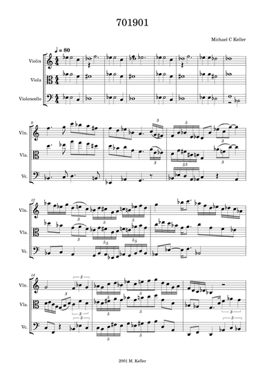 701901 - Score Only