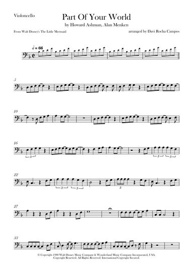 Part Of Your World (arr. Davi Rocha Campos)